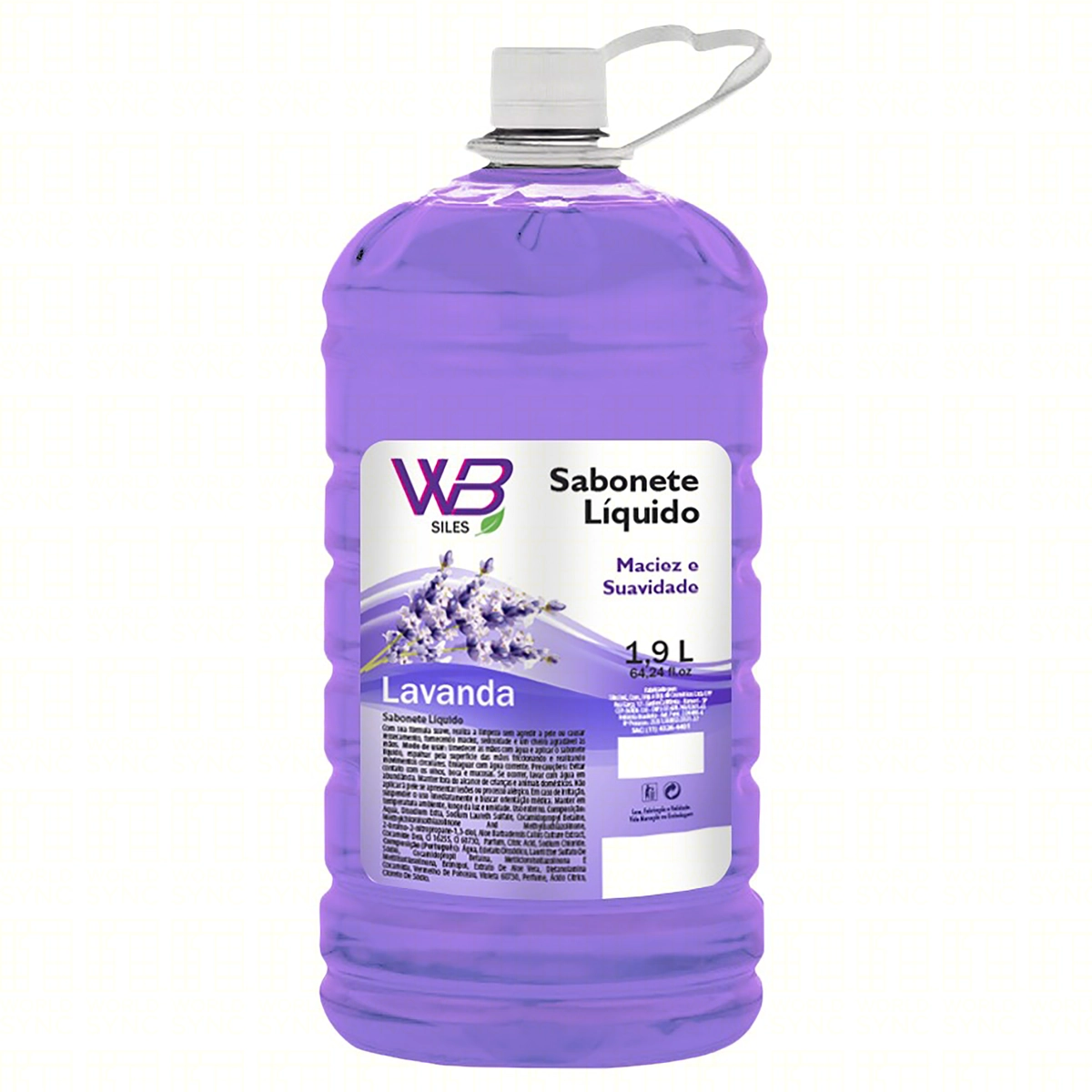 Sabonete Líquido Lavanda Wb Frasco 1,9l