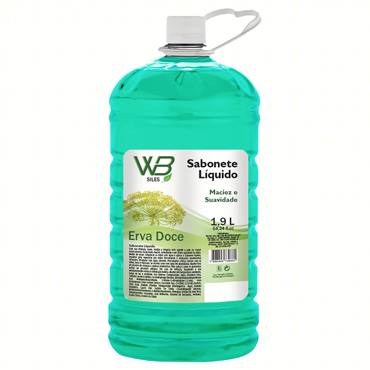 Sabonete Líquido Erva Doce Wb Frasco 1,9l