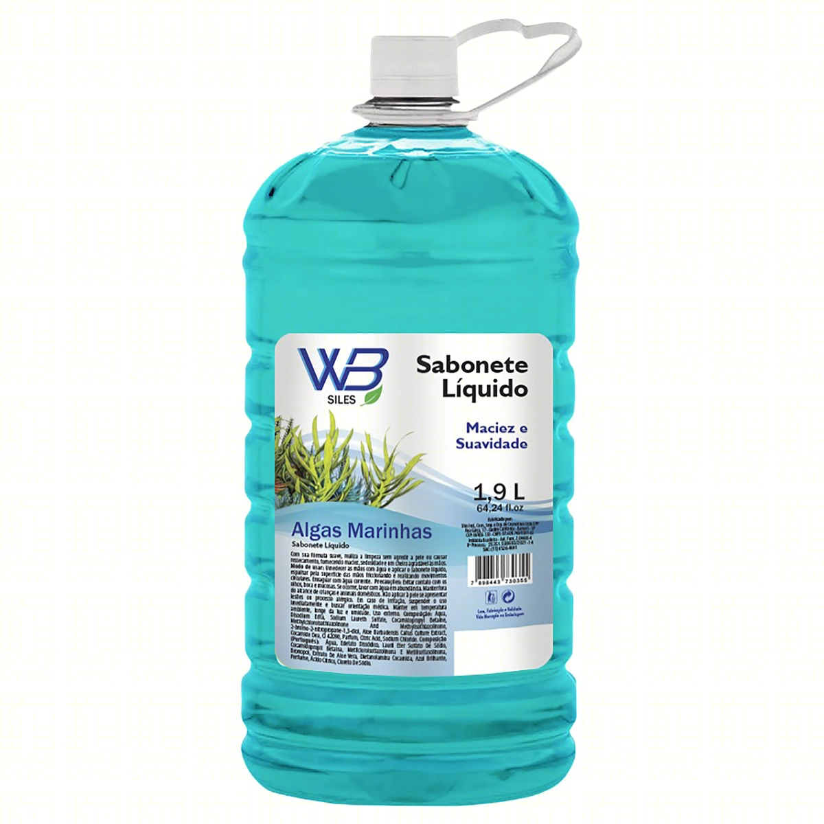 Sabonete Líquido Algas Marinhas Wb Frasco 1,9l