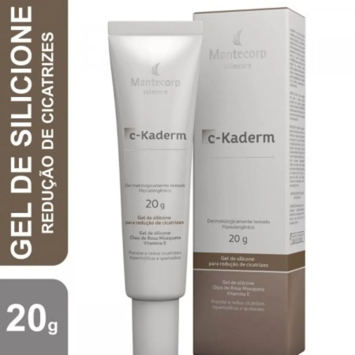 Gel de Silicicone C-Kaderm Para Redução de Cicatrizes 20g