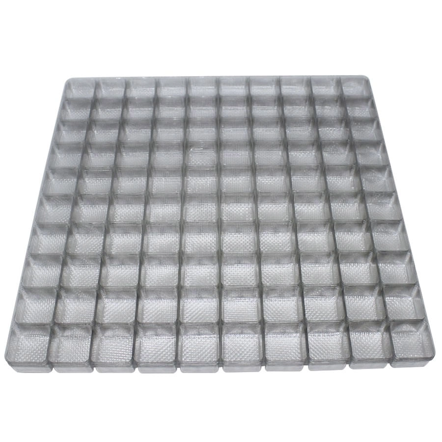 Berco C/100cav 2,9x2,9 Transp C/5 Crystal Forming