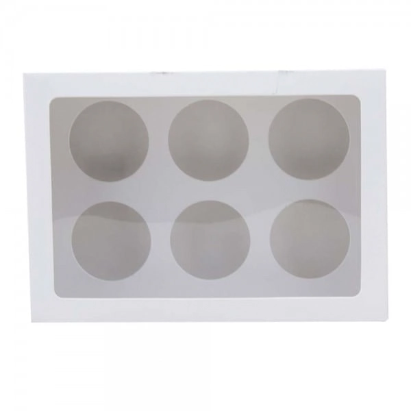 Cx Cupcake N.2 C/06 Cav. Branco 5x1