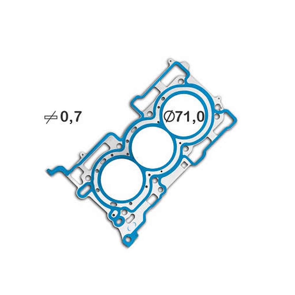 Junta do Cabeçote FORD ECOSPORT/KA Aço - BASTOS JUNTAS 131592ML