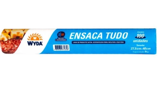Saco Plástico De Polietileno Ensaca Tudo Wyda 5kg