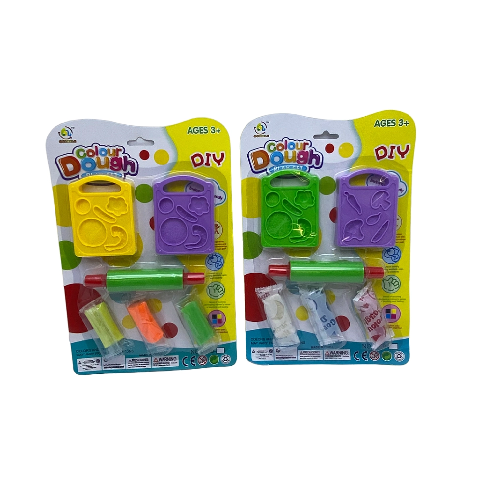 Kit Formas Modelar Comidinhas C/3 Massinhas Un