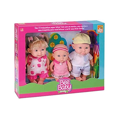 Boneca Baby Family C/3 Bee Toys
