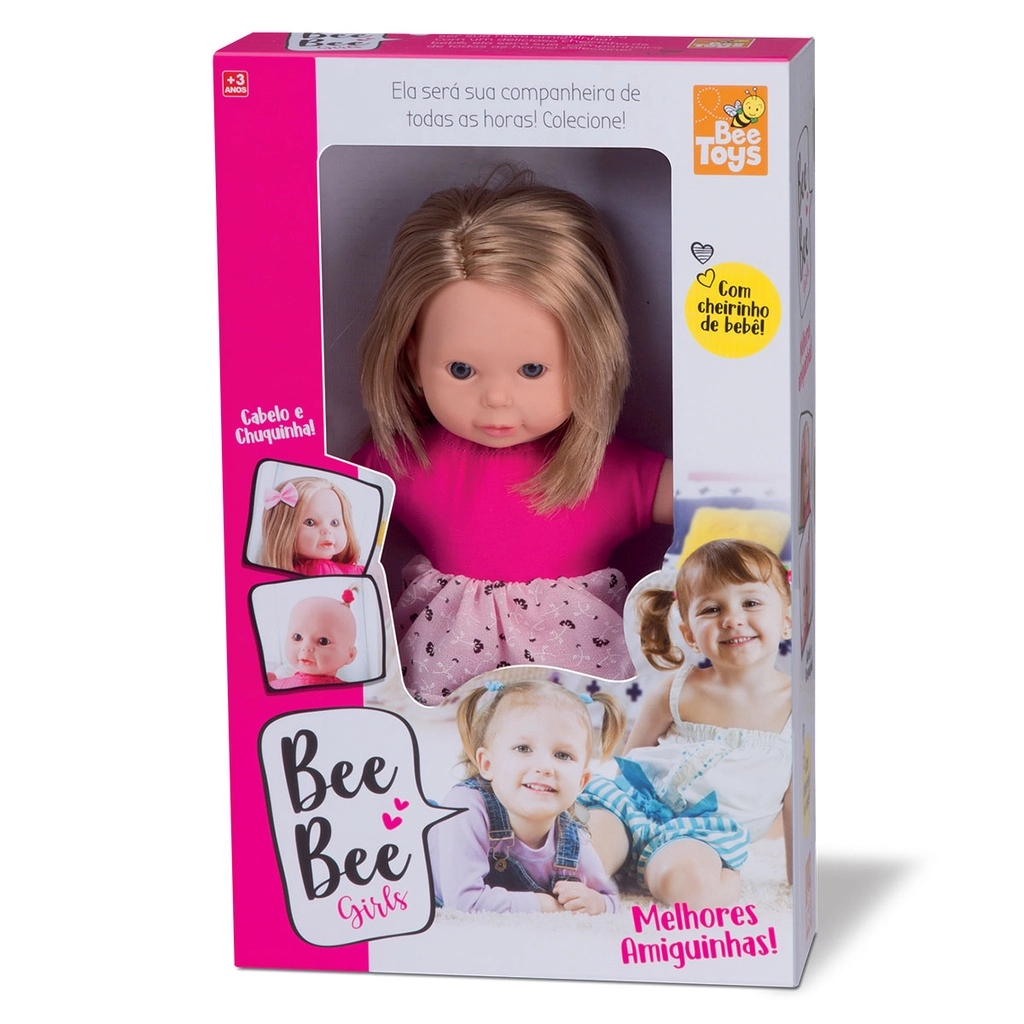 Boneca Bee Toys Girls Melhores Amiguinhas