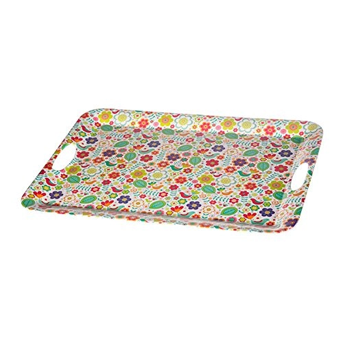 Bandeja Melamina 50,5x37,5cm Birds