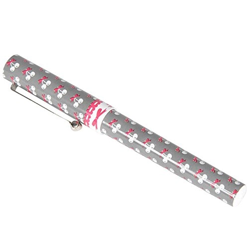 Caneta Urban Cherry Cinza/pink/bco