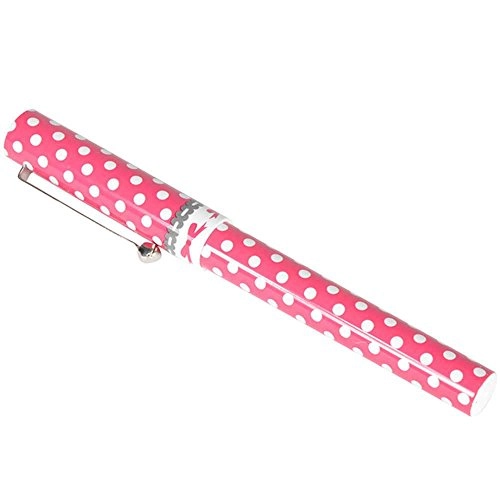 Caneta Urban Dots Cinza/pink/bco