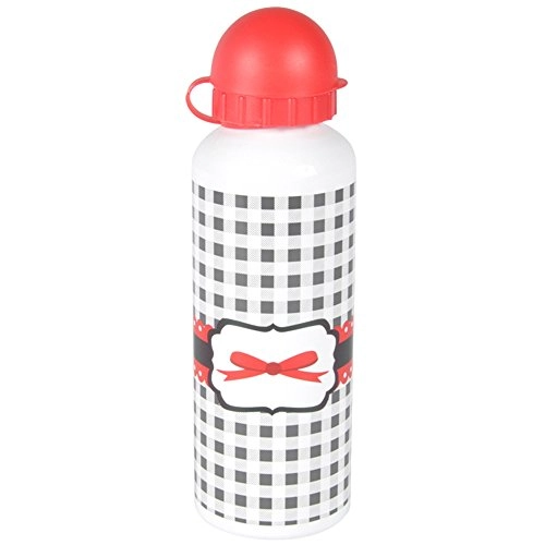 Squeeze Aluminio Cherry Lacos Quadriculado Cinza