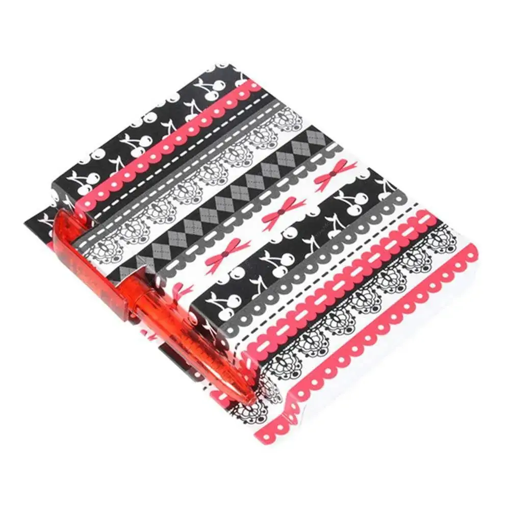 Bloco Anotacoes Cherries Lacos C/mini Caneta