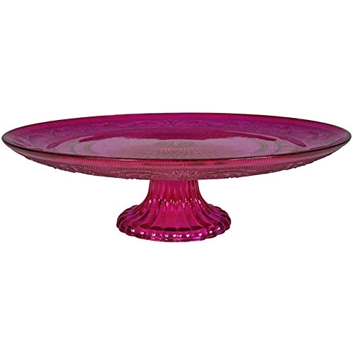 Bandeja Vidro Urban 32,5x10,5cm Delishop Rosa