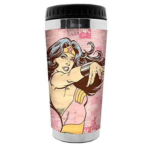 Copo Termico Urban Wonder Woman Plastico