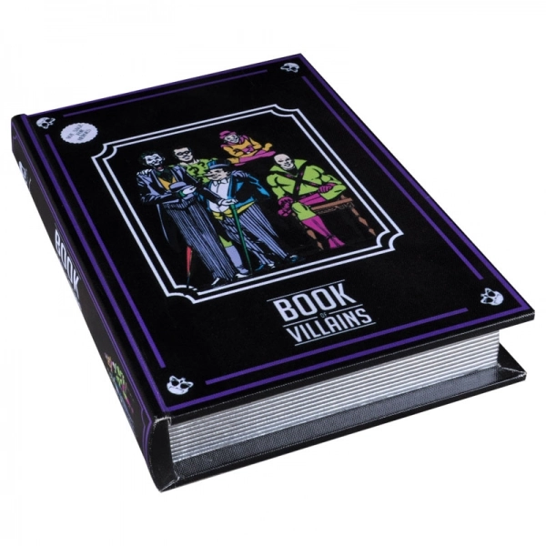 Caixa Livro Madeira Dc Villains Colorido 590g Urban