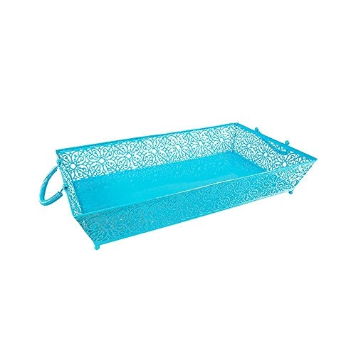 Bandeja Metal Urban 30x9x50cm Le Fleur Azul