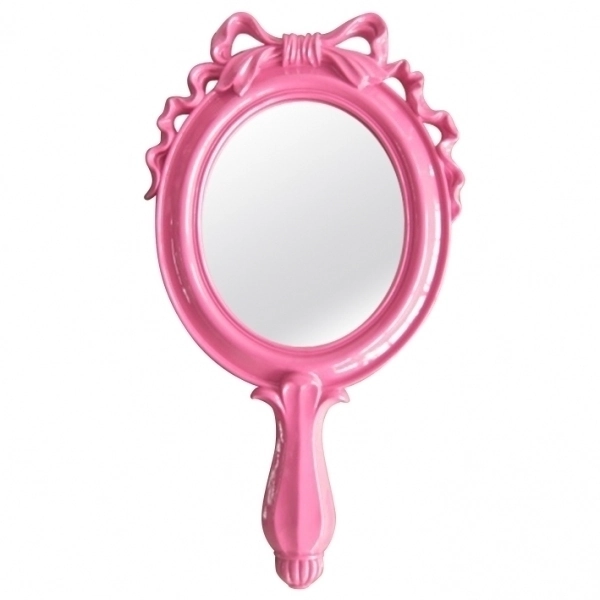 Espelho Resina Urban 24,5x2x45cm Laco Pink Md
