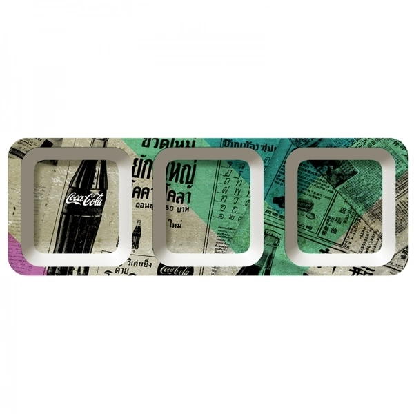 Petisqueira Urban Coca Cola Melamine Newspaper