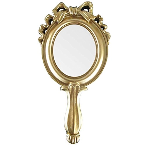 Espelho Urban Resina 12,5x2x26cm Laco Dourado