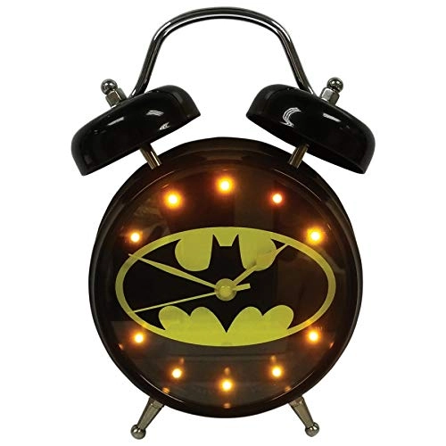 Relogio Mesa Metal Urban Dc Batman Preto