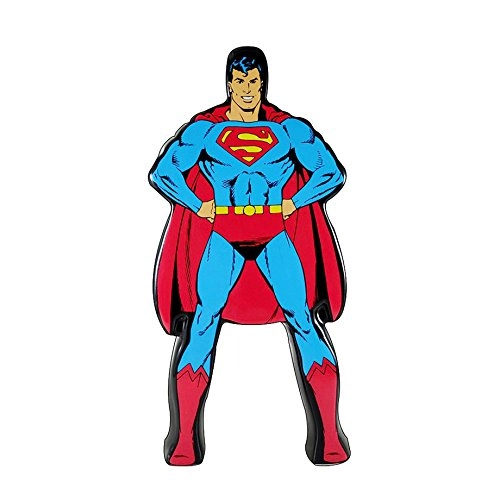 COFRE CERAMICA DC SUPERMAN CHARACTER AZUL/VERMELHO 17,5 X 5