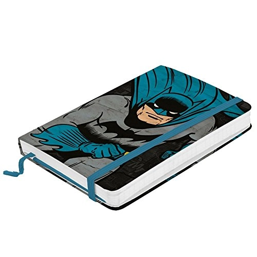 Caderneta Anotacoes C/elastico Batman Running