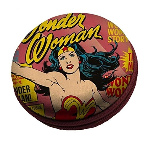 Caixa Som Plastico Wonder Woman Rosa