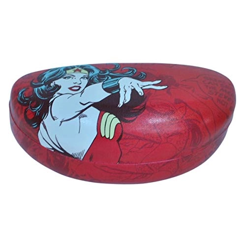 Caixa P/oculos Wonder Woman Vermelho