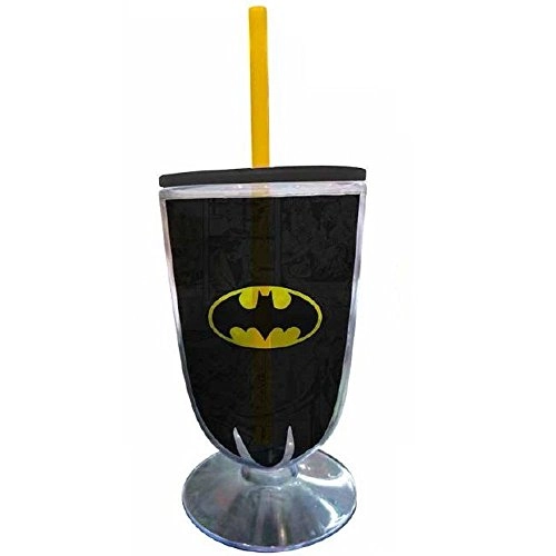 Taca Acrilica Urban Dc Batman Logo Pto