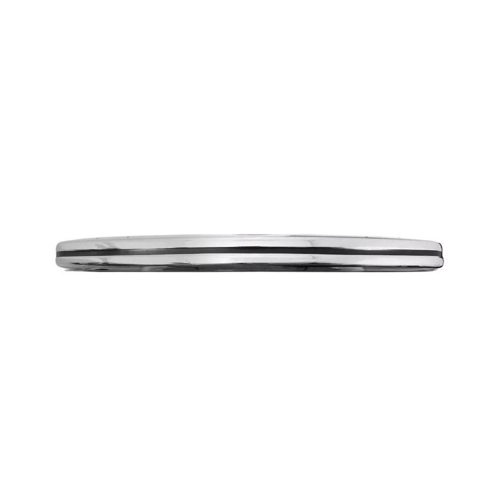 Lâmina Dianteira do Para-choque VOLKSWAGEN FUSCA Cromada - WOLFF/PLASTIRON 401