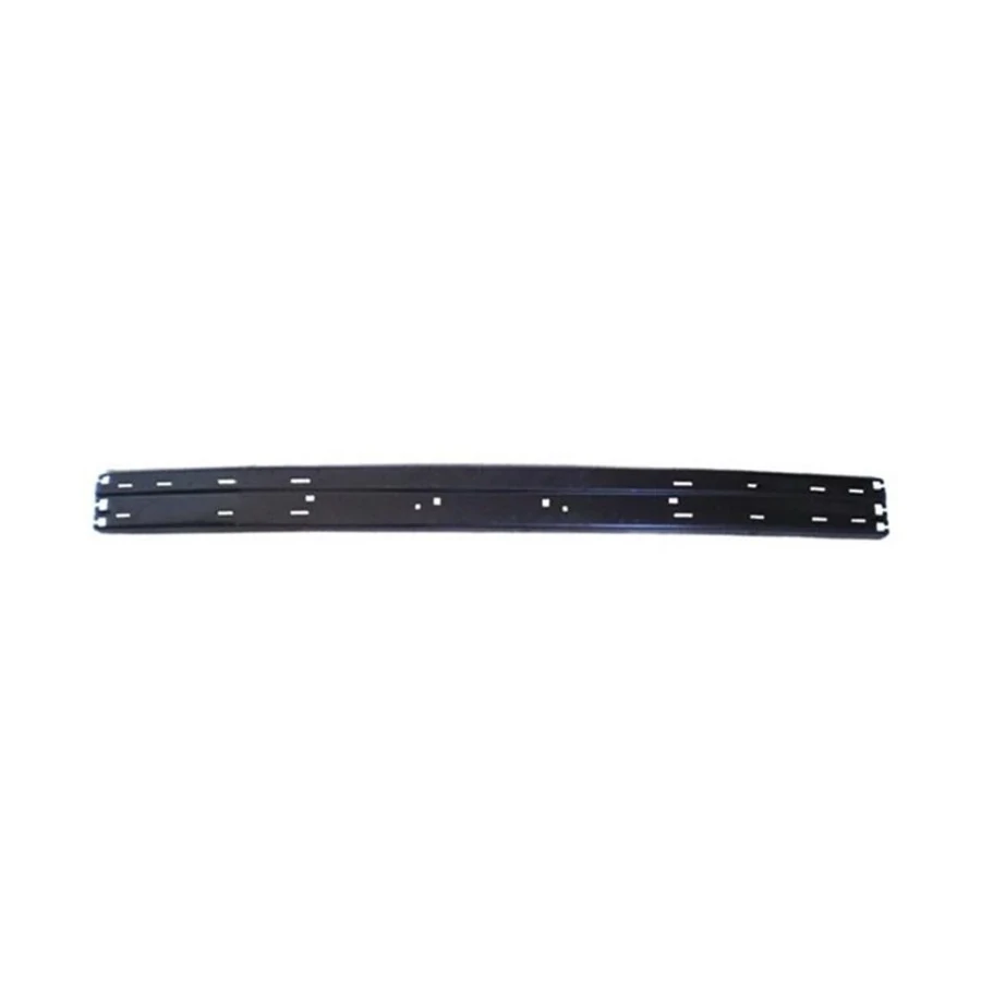 Lâmina Dianteira do Para-choque FORD ESCORT Preta sem Furo - WOLFF/PLASTIRON 2051