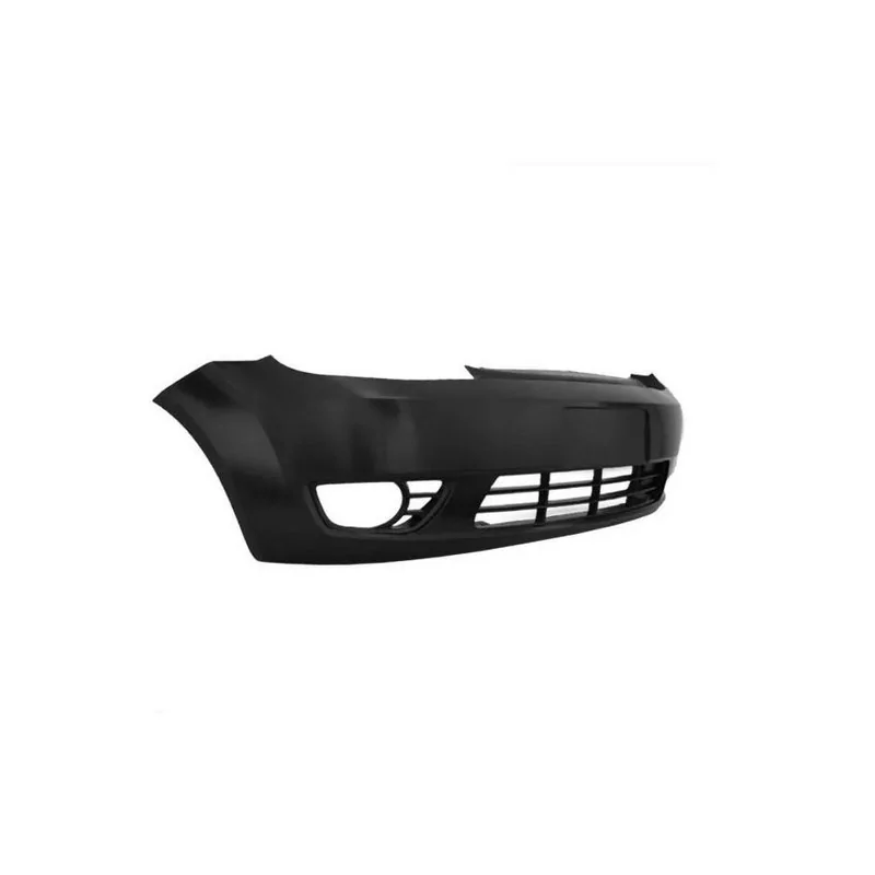 Para-choque Dianteiro FORD FIESTA Preto com Furo Milha - WOLFF/PLASTIRON 32073