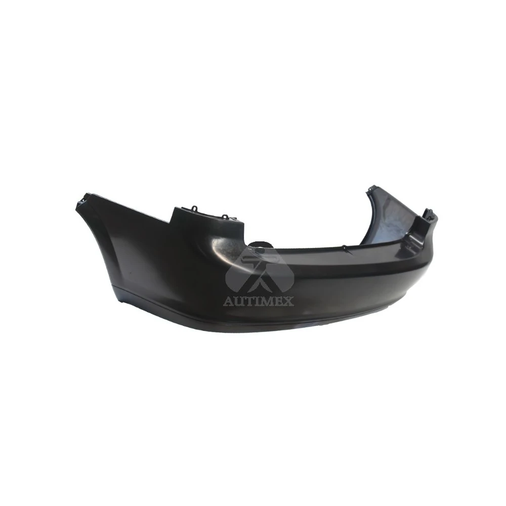 Para-choque Traseiro CHEVROLET - GM CLASSIC Preto Liso - WOLFF/PLASTIRON 31938