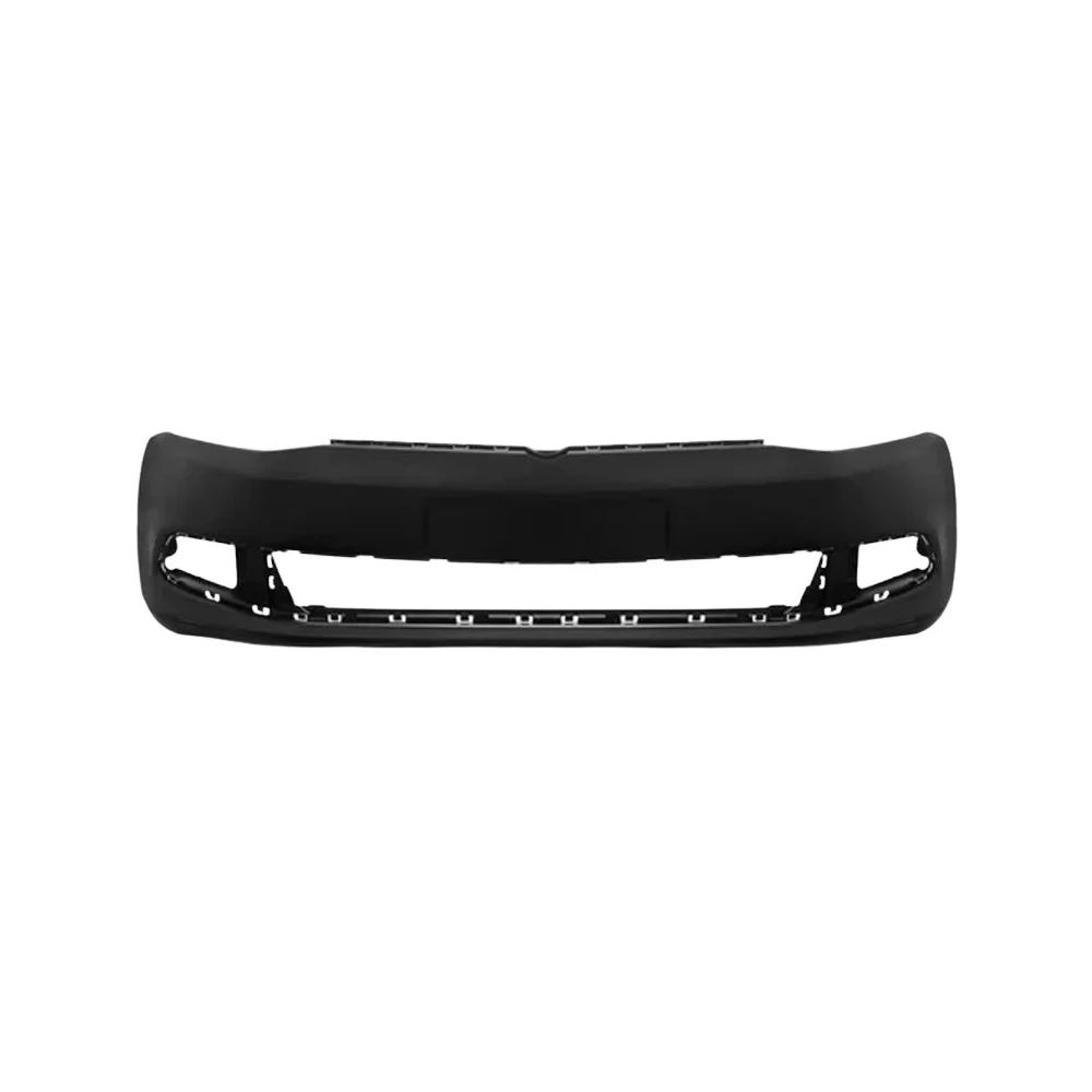 Para-choque Dianteiro VOLKSWAGEN GOL/VOYAGE Preto Liso com Furo - WOLFF/PLASTIRON 30037