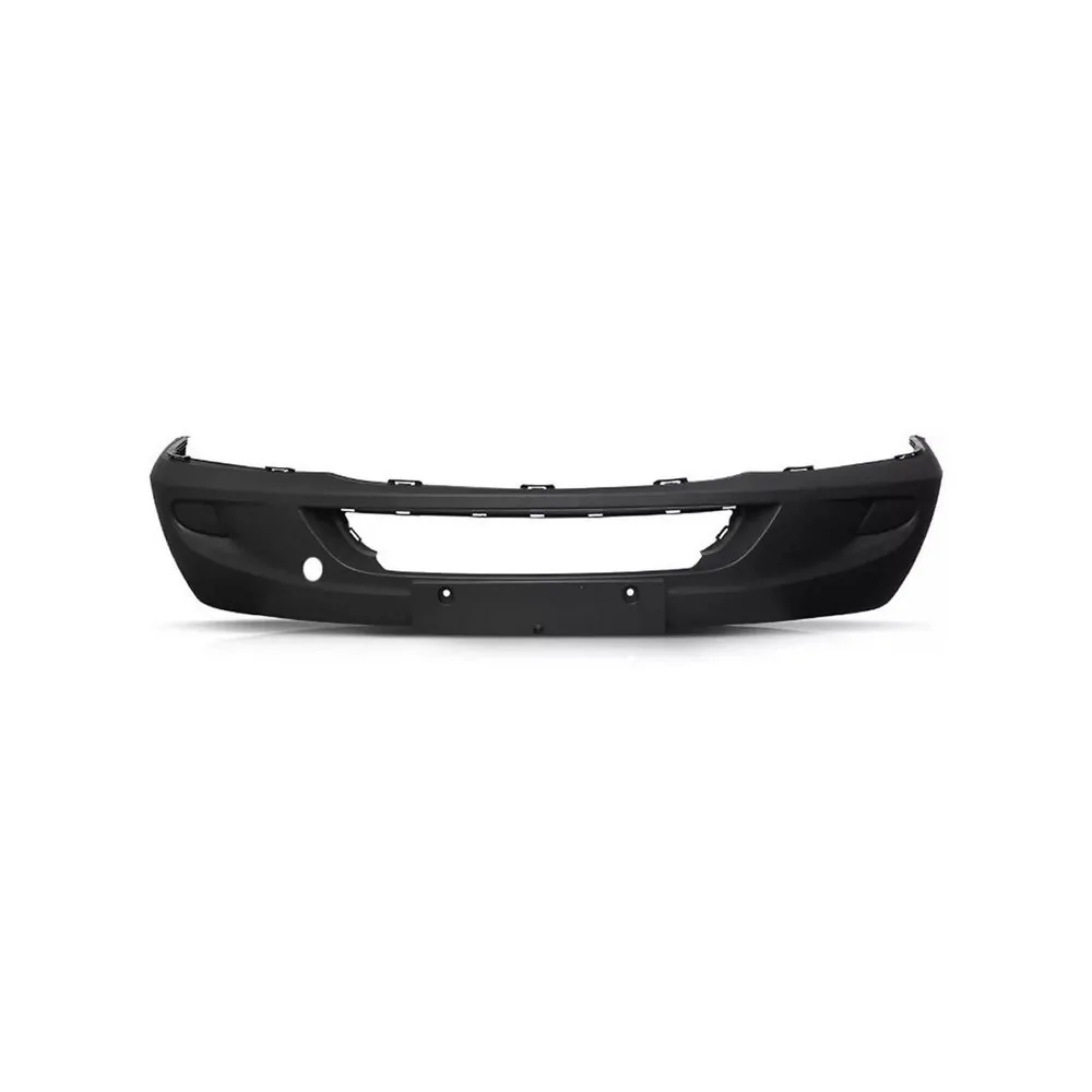 Para-choque Dianteiro KIA MOTORS SOUL Preto Liso com Furo MIlha - WOLFF/PLASTIRON 38023