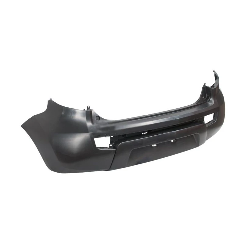 Para-choque Traseiro KIA MOTORS SOUL Preto Liso - WOLFF/PLASTIRON 38024