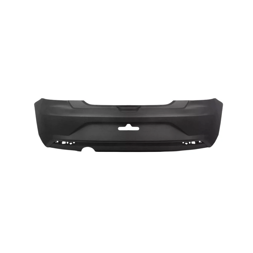 Para-choque Traseiro VOLKSWAGEN GOL Preto Liso - WOLFF/PLASTIRON 30082