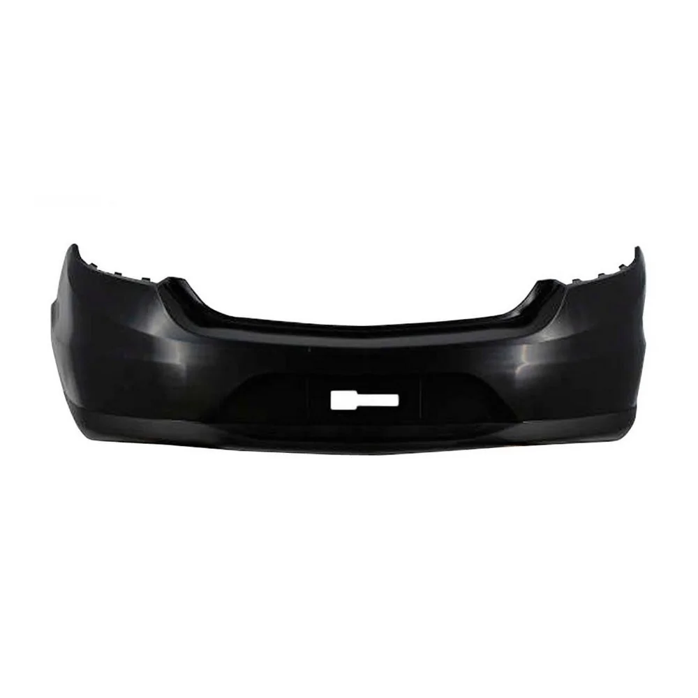 Para-choque Traseiro CHEVROLET - GM PRISMA Preto Liso - WOLFF/PLASTIRON 37018