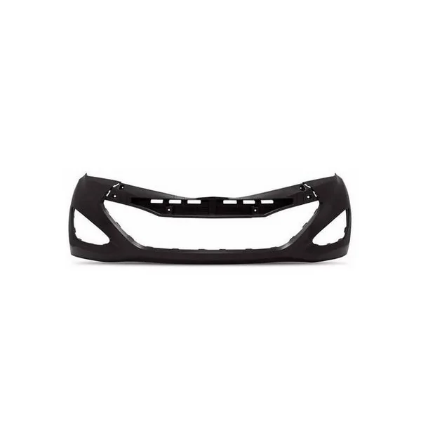Para-choque Dianteiro HYUNDAI HB20 Preto Liso sem Rebaixo Moldura - WOLFF/PLASTIRON 61009