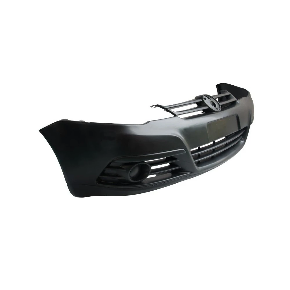 Para-choque Dianteiro VOLKSWAGEN GOLF Preto Liso sem Furo - WOLFF/PLASTIRON 30907