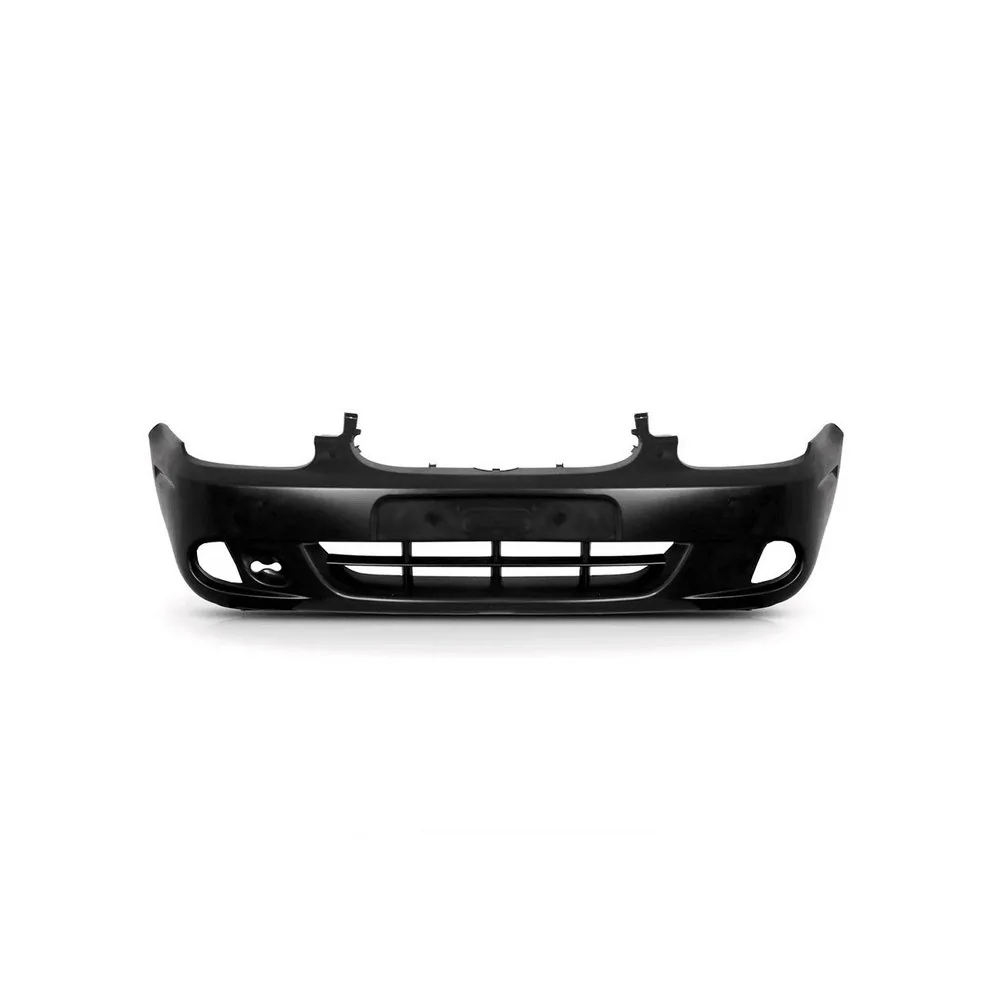 Para-choque Dianteiro Preto Liso com Furo - WOLFF/PLASTIRON 31921