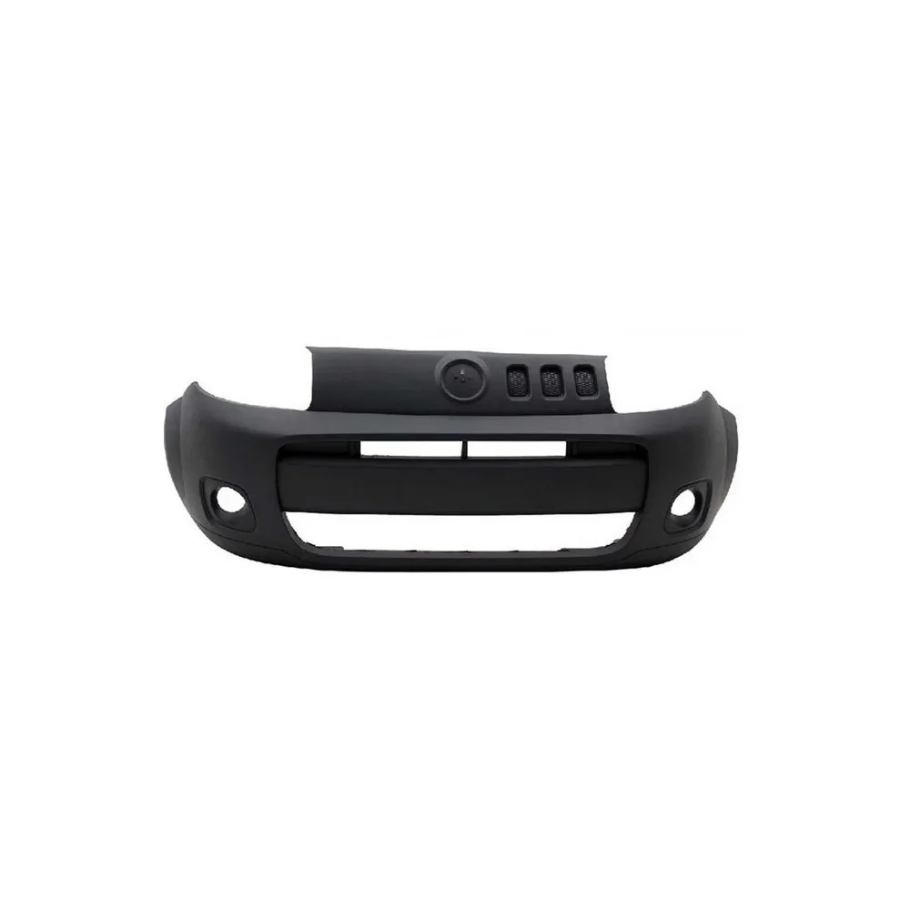 Para-choque Dianteiro FIAT UNO Cinza Texturizado com Furo Neblina - WOLFF/PLASTIRON 33139