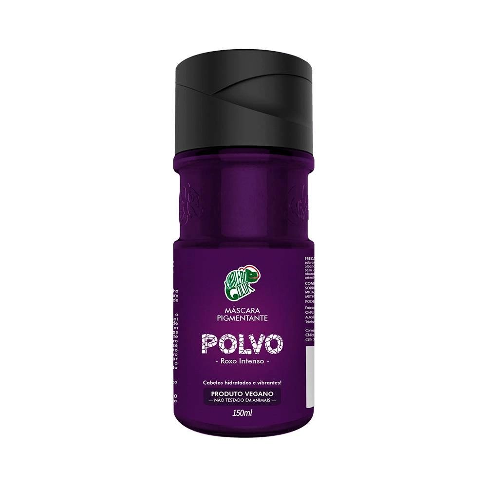 Kamaleão Color Máscara Pigmentante Polvo Roxo Intenso 150ml