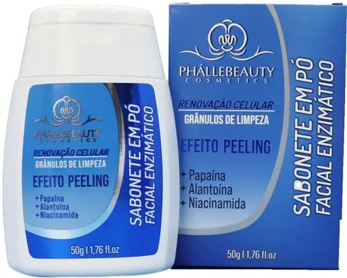 Sabonete Em Pó Facial Enzimático Ph0726, Phallebeauty