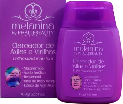 Clareador De Axilas E Virilhas Melanina Beauty D3f