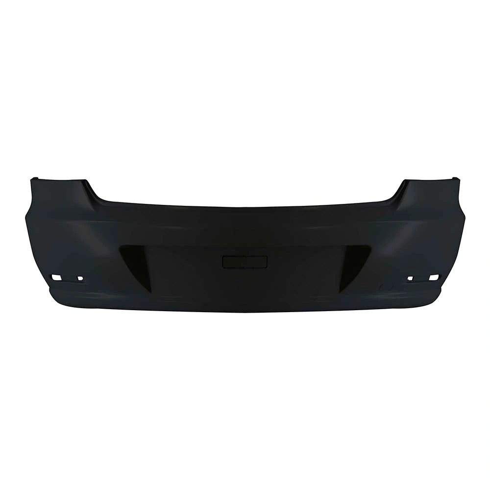 Para-choque Traseiro FIAT SIENA Preto Liso - DTS 3256