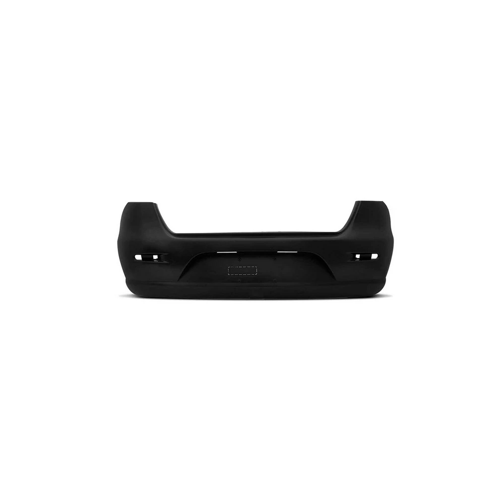 Para-choque Traseiro FIAT SIENA Preto Liso sem Furo Sensor - DTS 3521