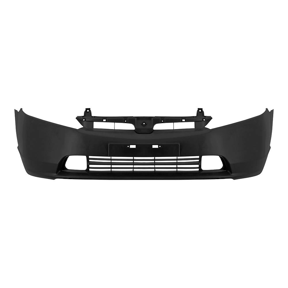 Para-choque Dianteiro HONDA CIVIC Preto Liso com Furo - DTS 8050