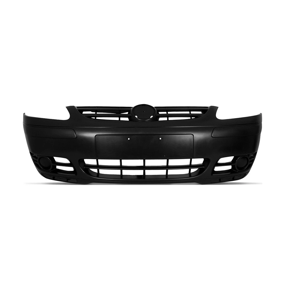 Para-choque Dianteiro VOLKSWAGEN FOX Preto Liso sem Furo Milha - DTS 6430