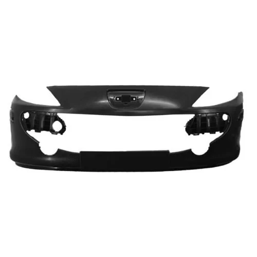 Para-choque Dianteiro PEUGEOT 307/307 SW Preto com Furo Milha - DTS 10009